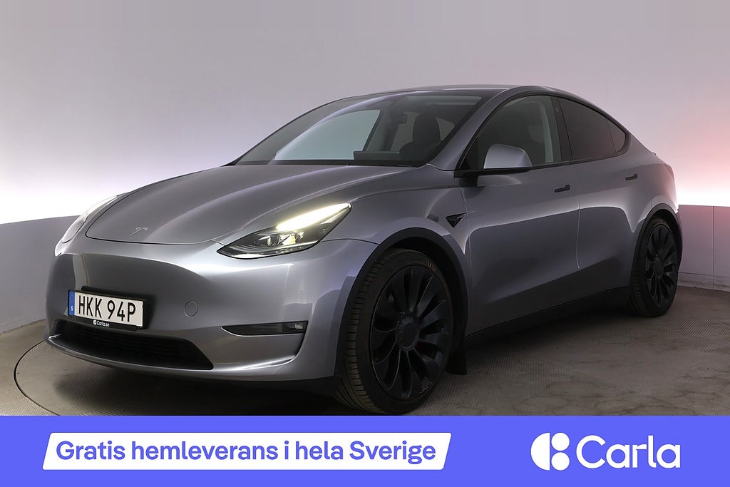 Tesla Model Y Performance Autopilot Panorama Drag