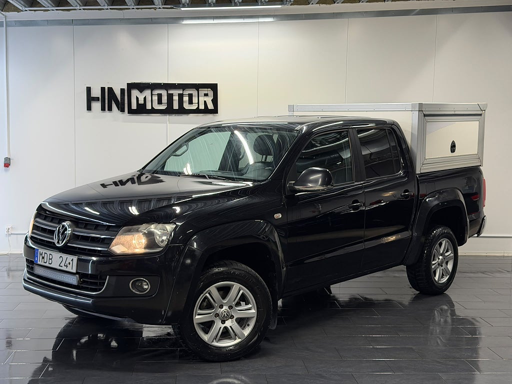 Volkswagen Amarok DoubleCab 2.0 BiTDI 4M Highline |KÅPA|Skinn|DRAG|NyServ