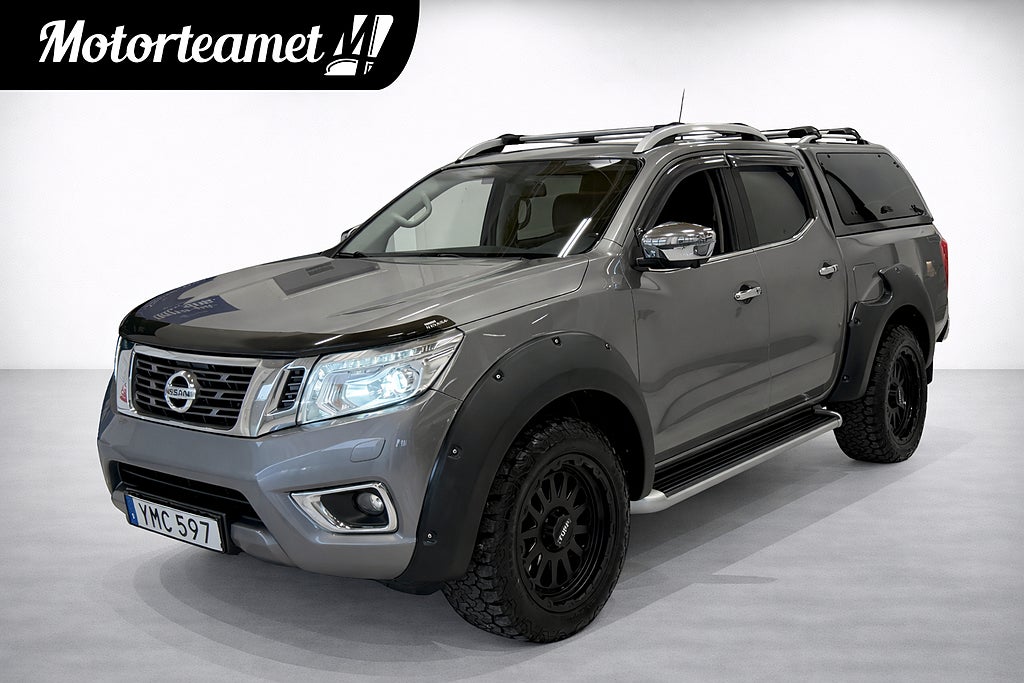 Nissan Navara Dubbelhytt 2.3 dCi 4WD LEASBAR Breddare Kåpa TUFF Tekna