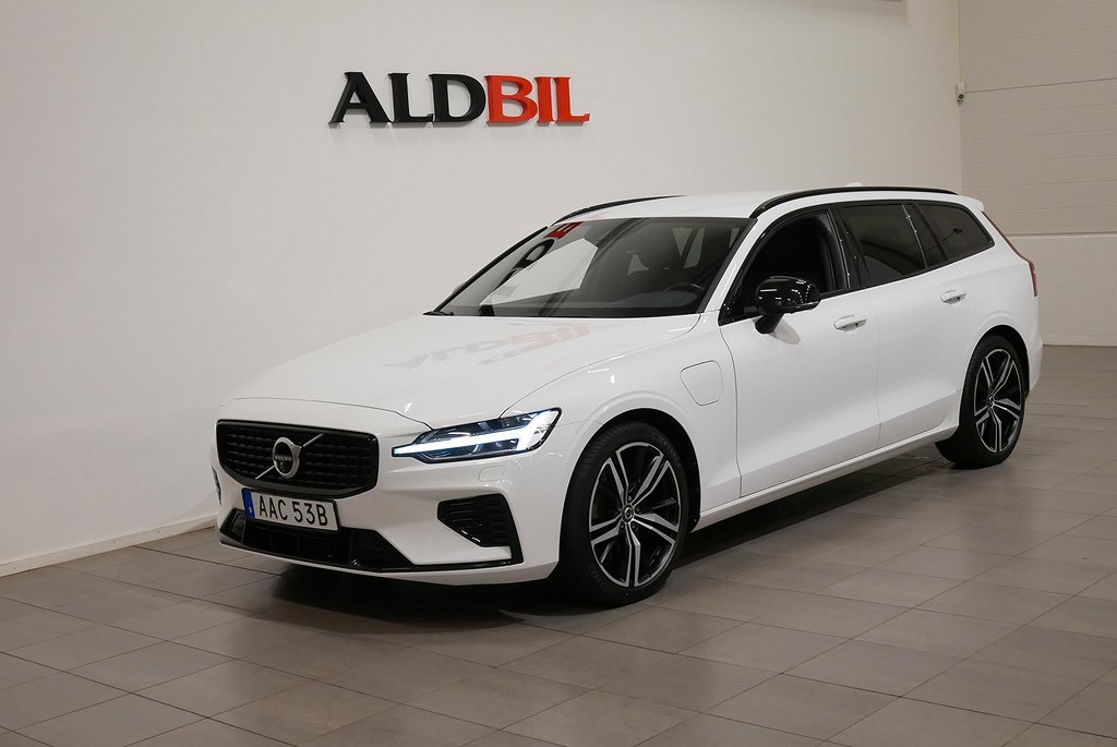 Volvo V60 Recharge T6 340hk AWD R-Design / Teknikpkt / Drag / VOC