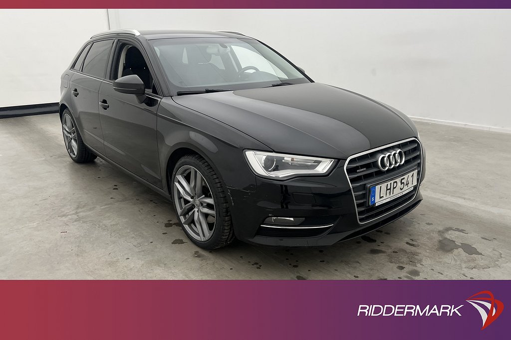 Audi A3 2.0 TDI Quattro 184hk Proline Sensorer 0,44l/Mil