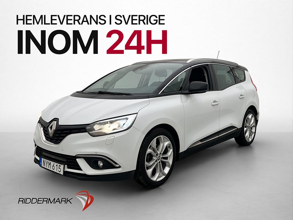 Renault Grand Scénic 1.5 dCi 7-Sits Navi Sensorer Halvskinn