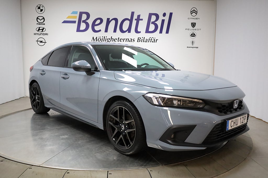 Honda Civic e:HEV e-CVT Advanced/Panorama/Läder/Navi/1 ägare
