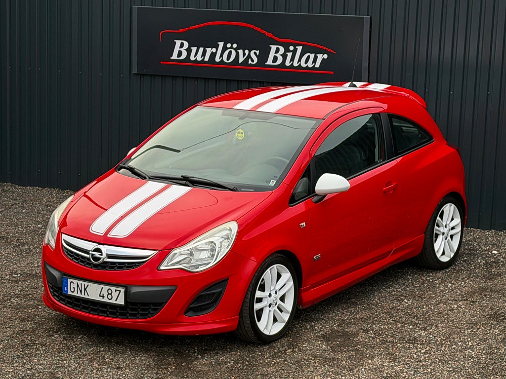 Opel Corsa 3-dörrar 1.4 OPC-line Euro 5 TOPPSKICK