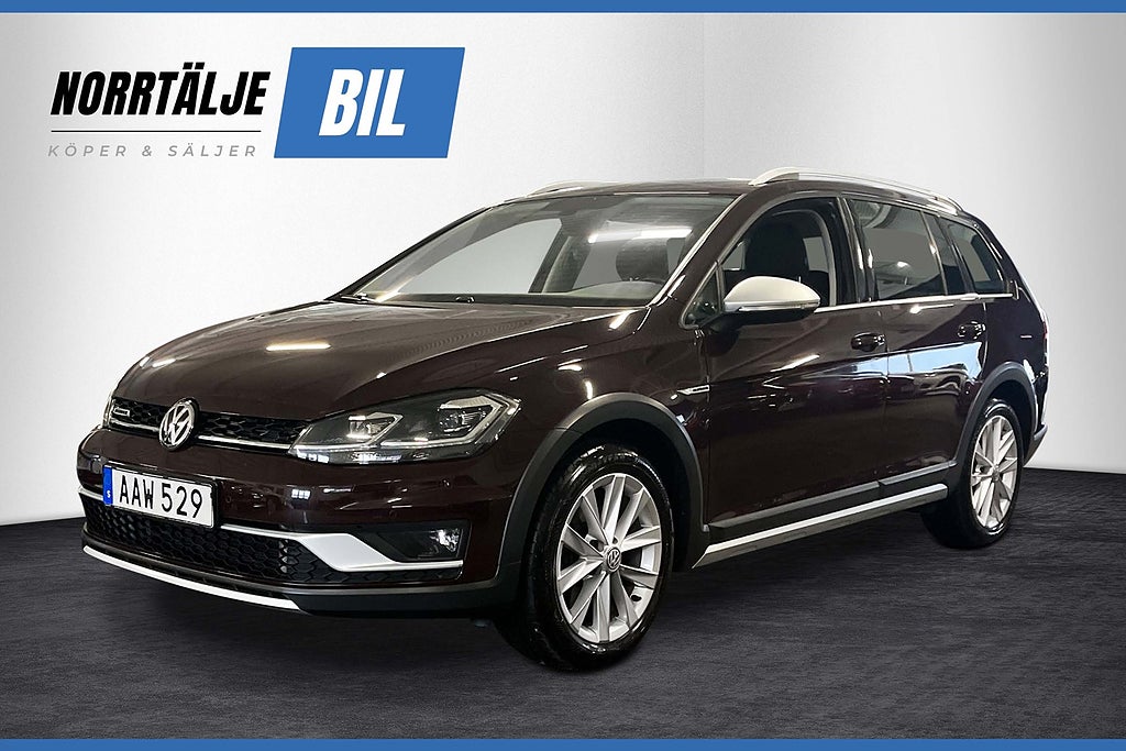 Volkswagen Golf Alltrack 1.8 180HK TSI 4M B-VÄRM CARPLAY DRAG B-KAMERA NYBES 