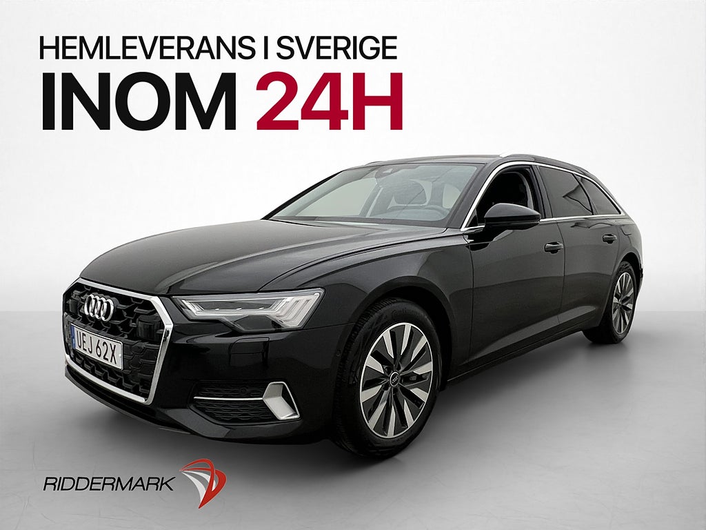 Audi A6 Avant 50 TFSI e Q Proline HD-Matrix CarPlay Sensorer