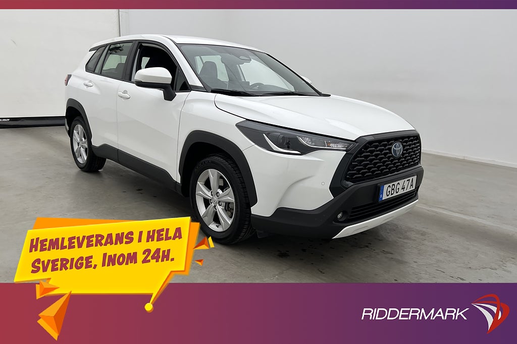 Toyota Corolla Cross Hybrid AWD 197hk Active Plus Kamera