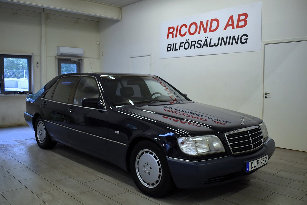 Mercedes-Benz S 400 SEL W140 V8 AUT LÄDER TAKLUCKA 3,95%