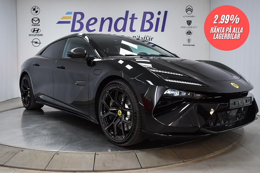 Lotus Emeya S | 2.99% RÄNTA | Glastak | Highway Assist Pack