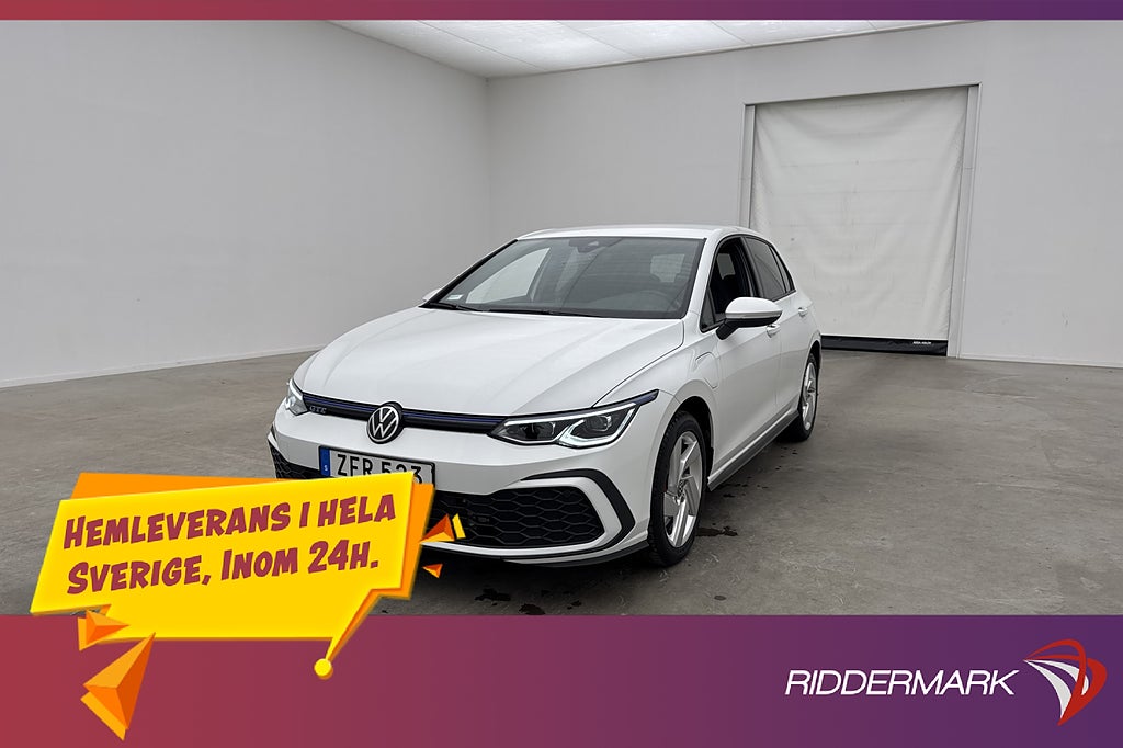 Volkswagen Golf GTE 245hk Cockpit Navi P-Sensorer Rattvärme