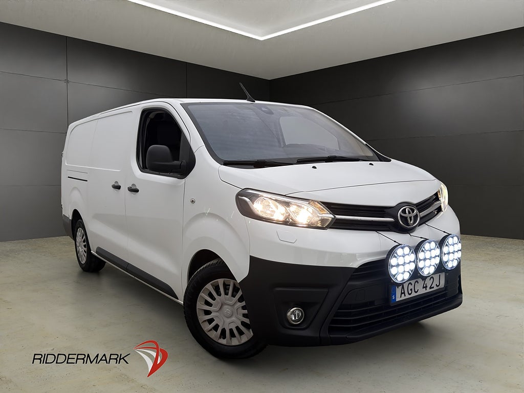 Toyota ProAce L3 Ny-Kamrem Värmare PDC Dragkrok HUD Moms
