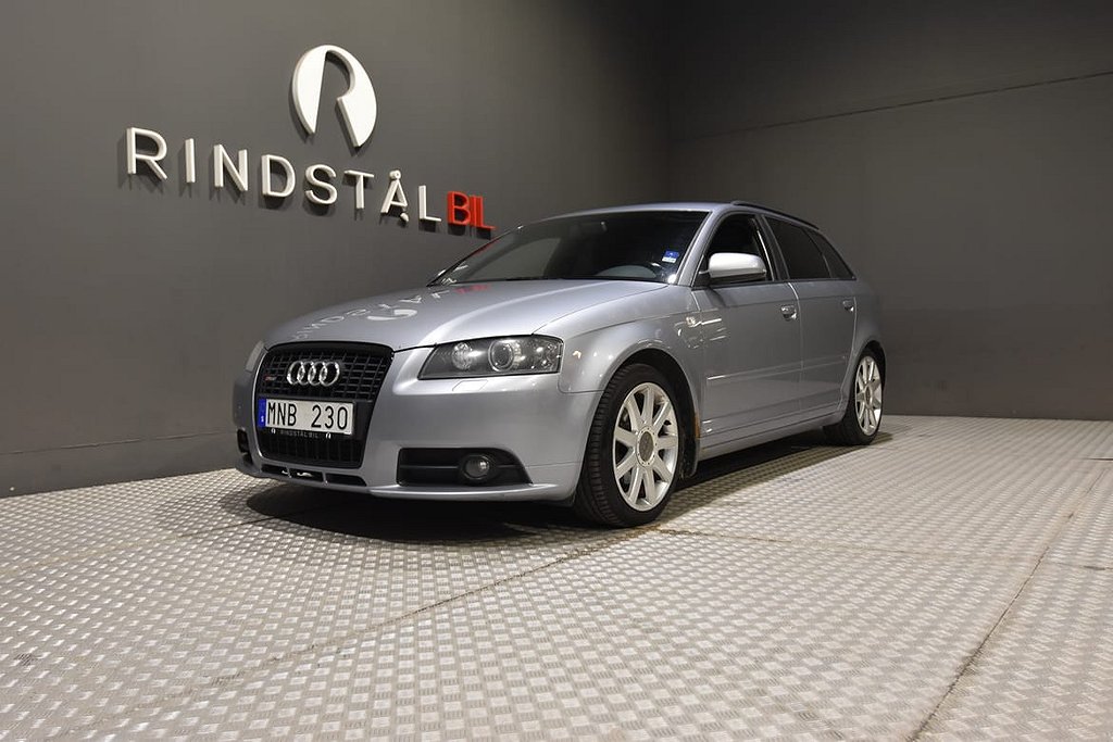 Audi A3 Sportback SB 1.8 TFSI 160 HK AUT S-LINE M-VÄRM AUX 17\"