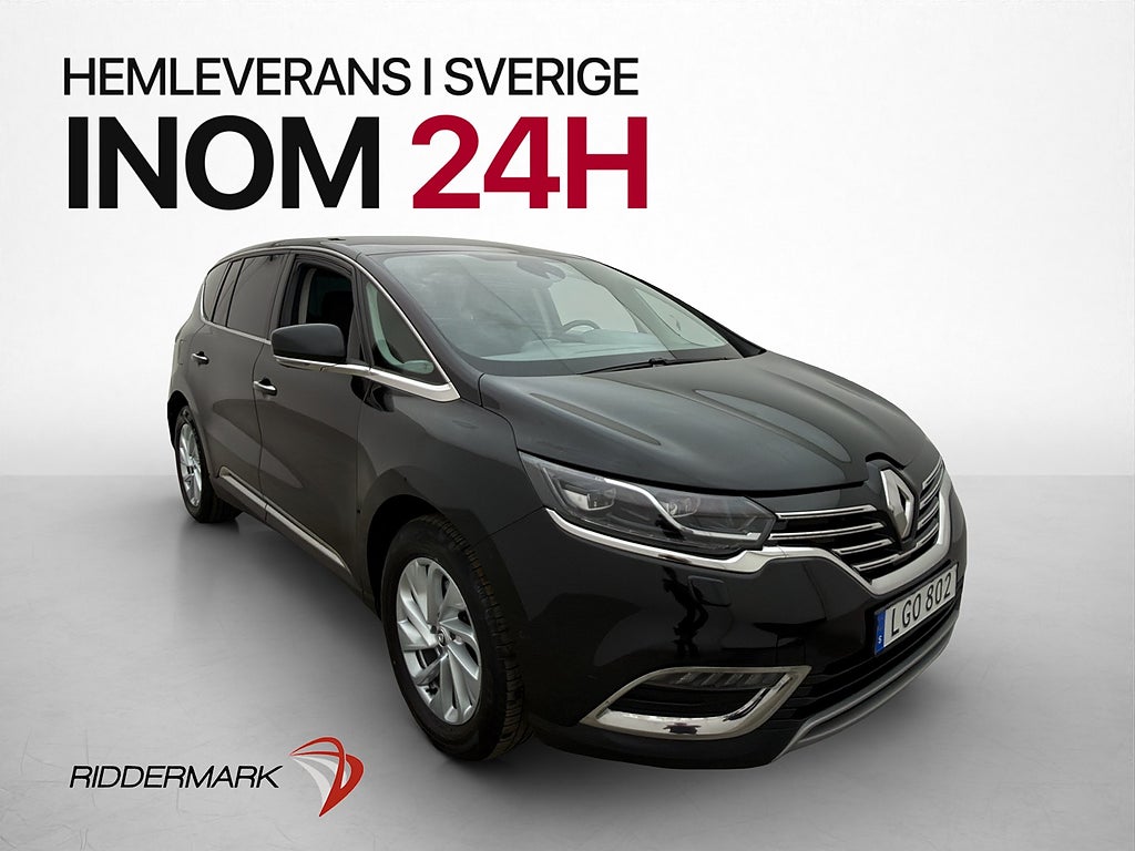 Renault Espace 7 sits Dragkrok Navigation Taklucka