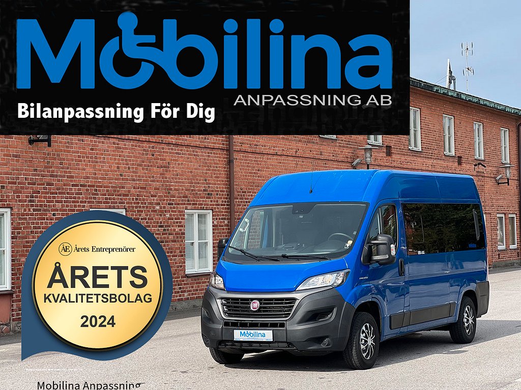 Fiat Ducato Handikappanpassad Rullstolsbil 1 ägare 