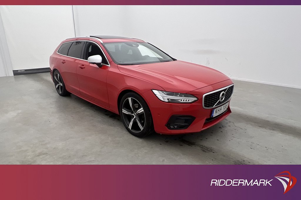 Volvo V90 D4 190hk R-Design VOC Pano H/K HUD 360° D-Värmare