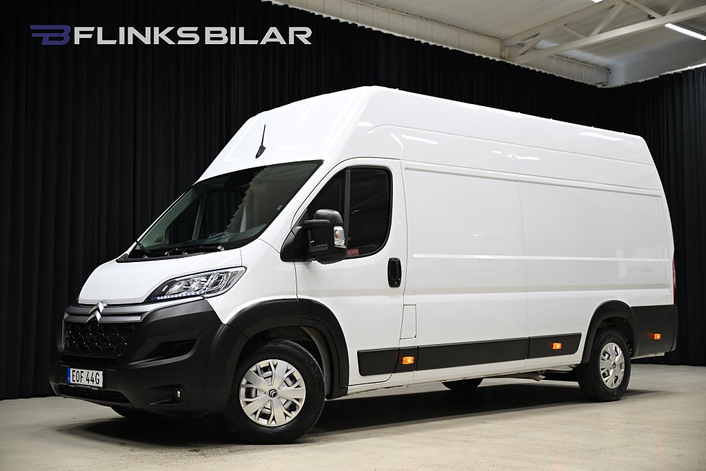 Citroën Jumper 165HK Högtak L4|Långskåp|Webasto|Backkamera|Lågmil|Moms
