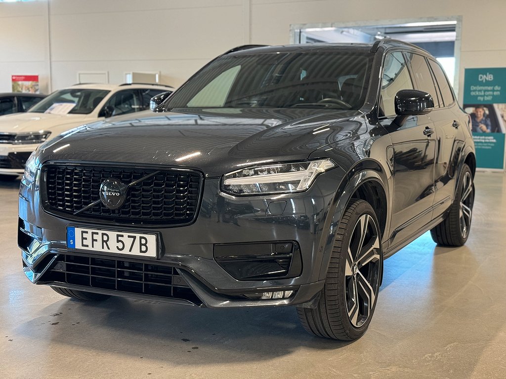 Volvo XC90 B5 AWD R-Design B/W LUFT 360 CAM V-HJUL 7-SITS