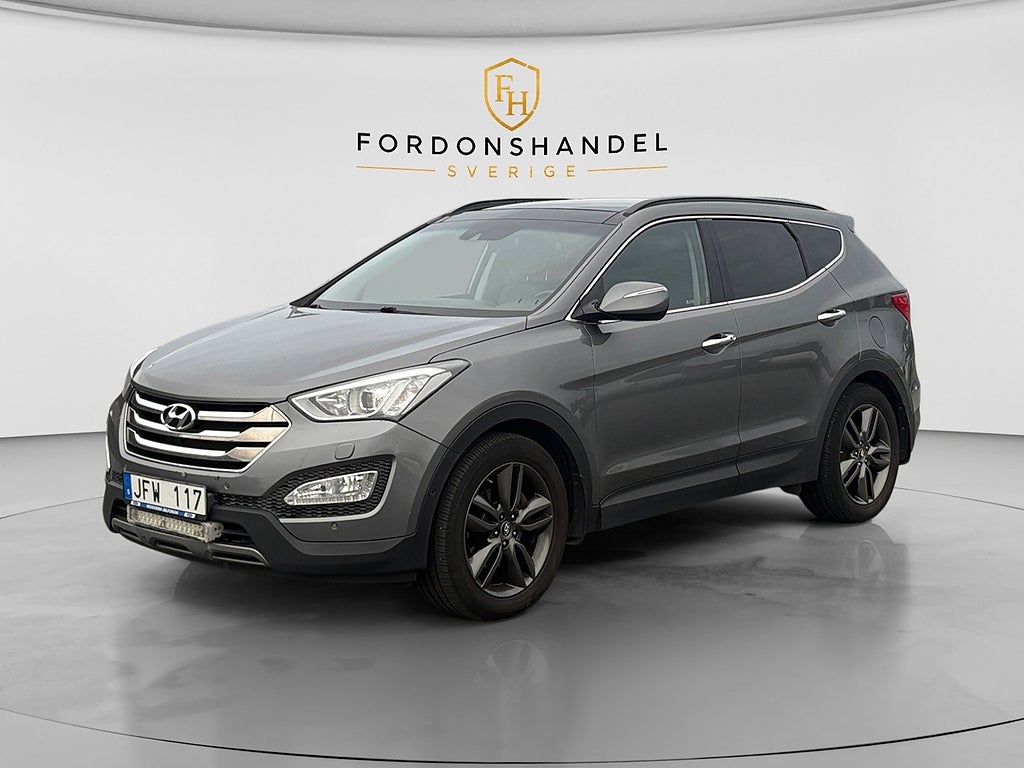 Hyundai Santa Fe 2.2 CRDi 4WD Premium Pano Värmare Drag Skinn LED Kamera