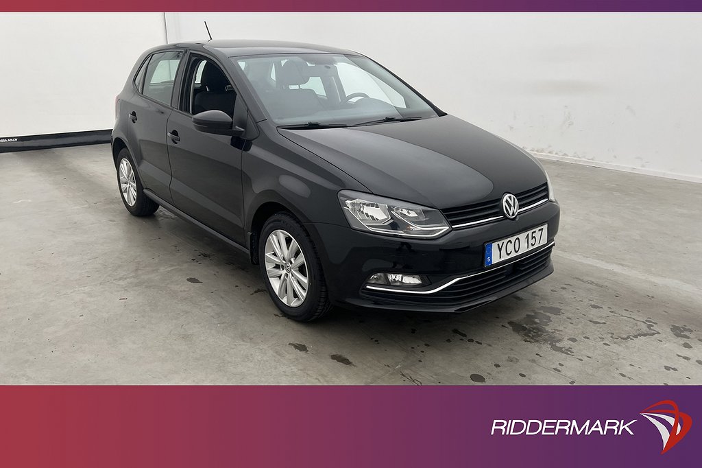 Volkswagen Polo 1.2 90hk Lågskatt Välservad 0,40l/Mil