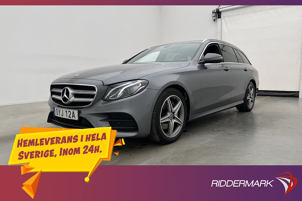 Mercedes-Benz E 220 T d 194hk AMG Wide Kamera Dragkrok