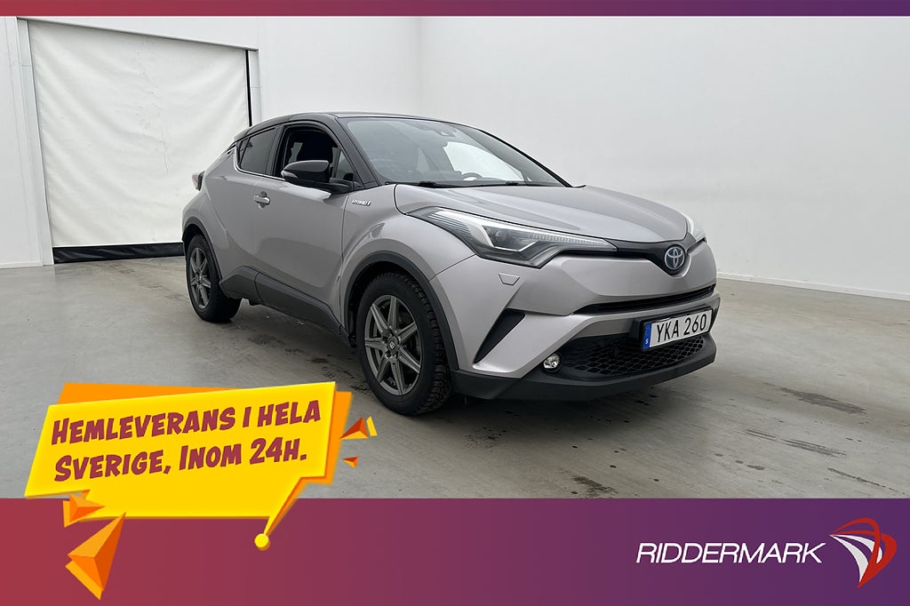 Toyota C-HR Style 0,39l/mil Värmare JBL Kamera Rattvärme