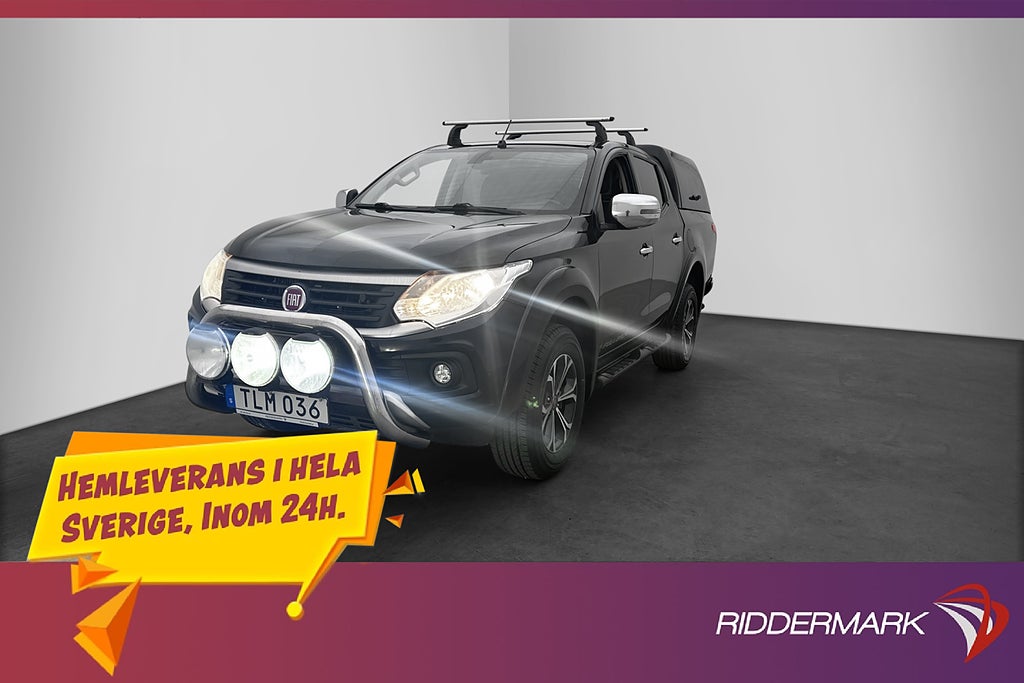 Fiat Fullback Professional 181hk 4x4 Värmare Drag Skinn Diff