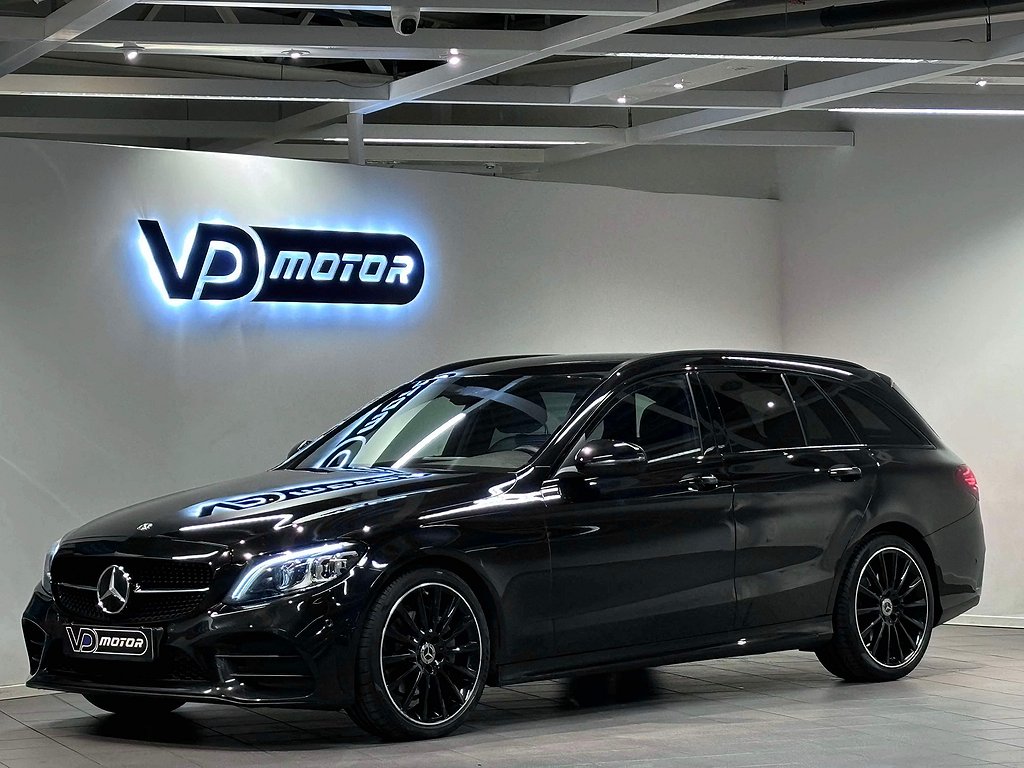 Mercedes-Benz C 220 d AMG Aut Cockpit Night Edt Värmare Drag