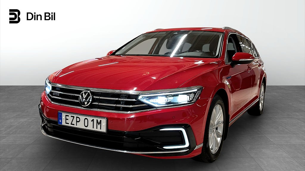 Volkswagen Passat GTE Drag Cockpit Värmare B-Kamera Matrix Navi