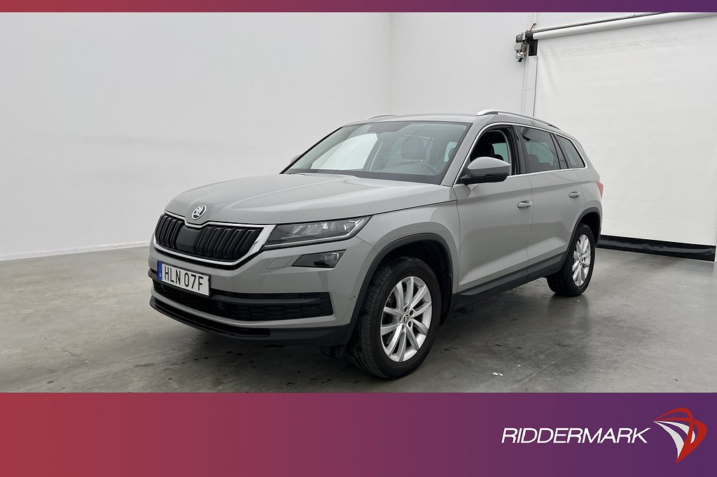 Skoda Kodiaq TDI 4x4 190hk Business 7-sits Värm Canton Drag