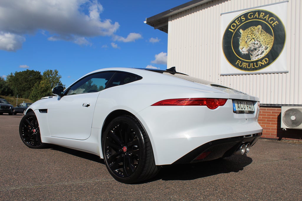 Jaguar F-Type S AWD 381hk, perfekt historik+skick, glastak