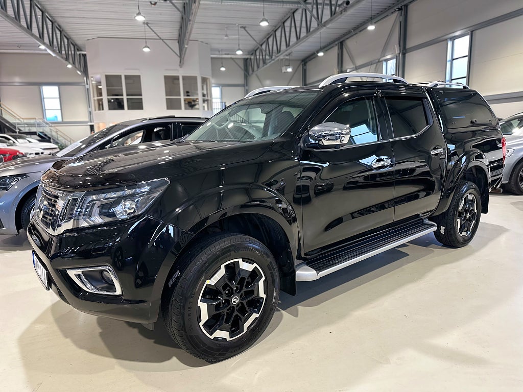 Nissan Navara Dubbelhytt 2.3 dCi 4WD / Kåpa / Släde / Värmare / Drag