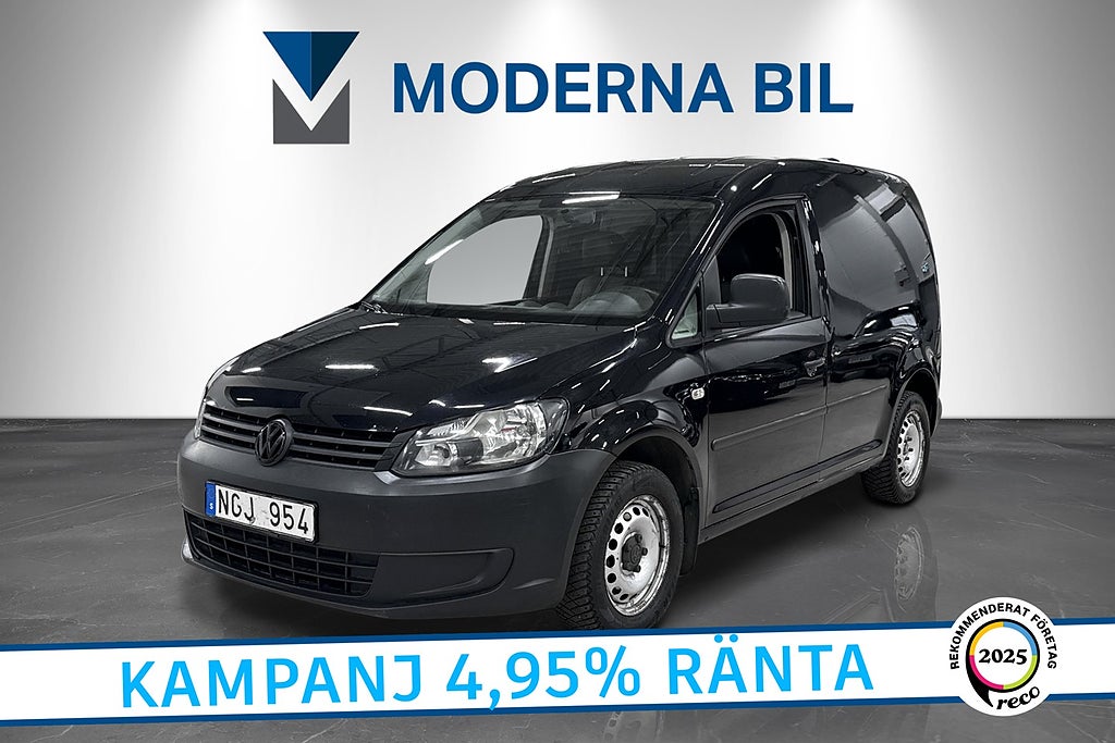 Volkswagen Caddy 1.2 TSI 86hk Girafflucka BT Värmare Farth. Nyservad