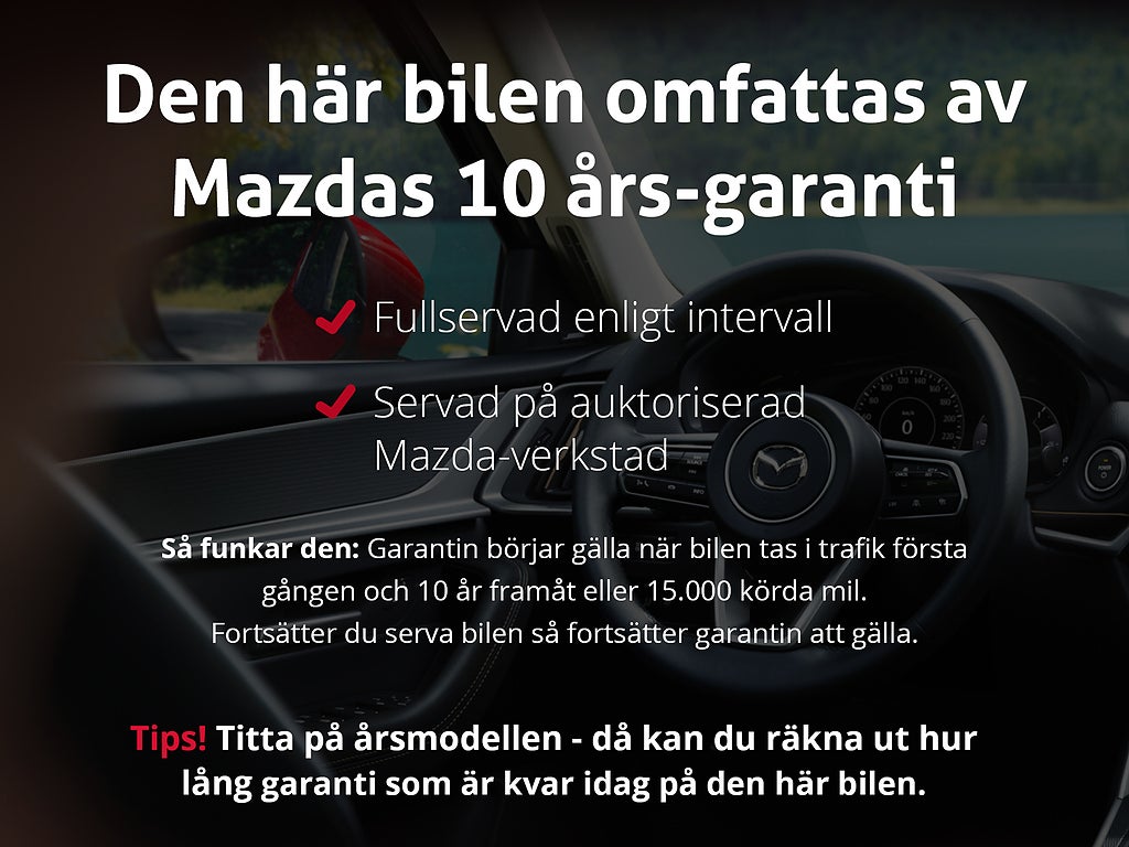 Mazda CX-3 2.0 SKYACTIV-G AWD 10Årsgaranti/Drag/BOSE/Navi/SoV-Däck