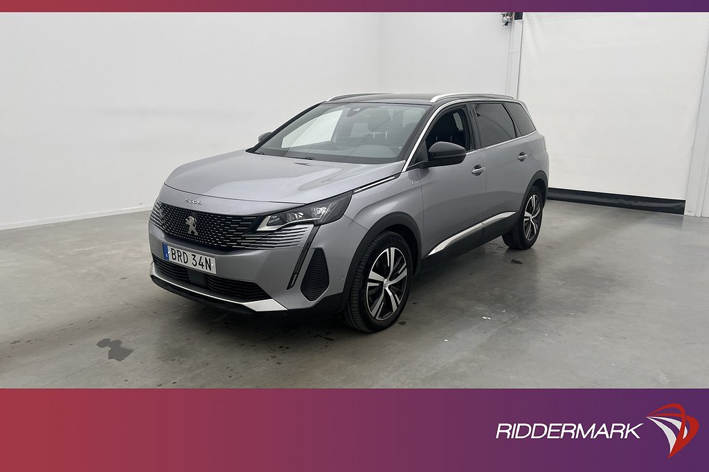 Peugeot 5008 BlueHDi 130hk GT 7-Sits Kamera Navi Drag MOMS