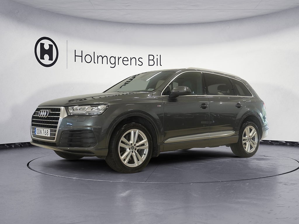 Audi Q7 2,65% ränta 3.0 TDI V6 S-Line Drag 7-Sits