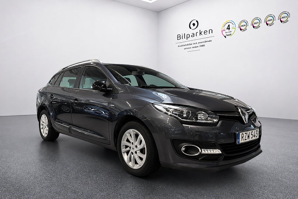 Renault Mégane Grandtour 1.5 dCi LIMITED | Farthållare  | Navi | 110hk