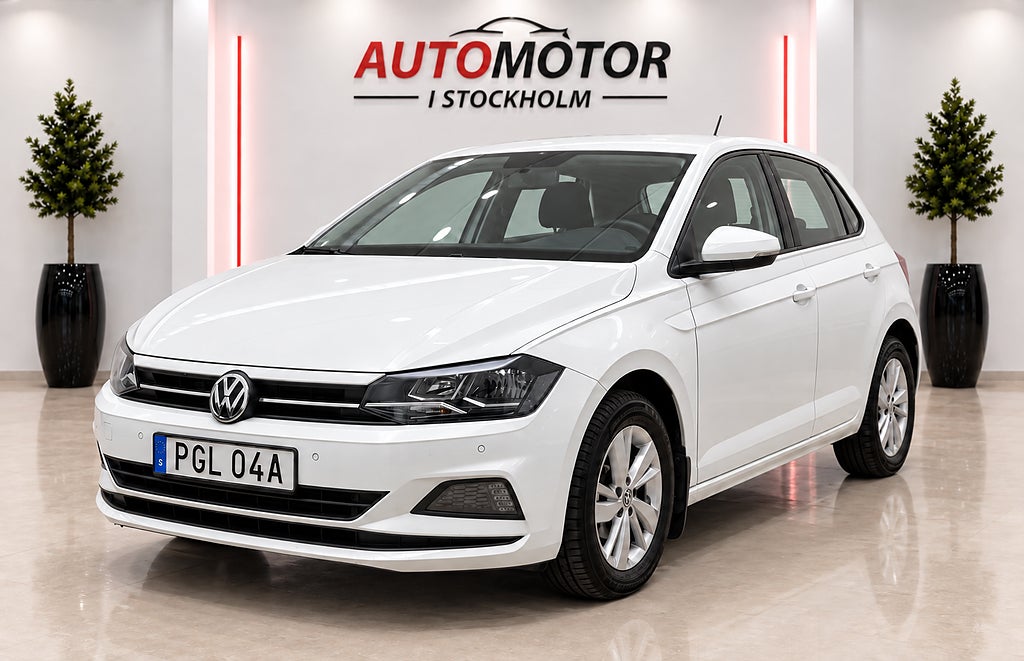 Volkswagen Polo 1.0 TGI Ac En Ägare AC 6 Växl PDC  Euro 6