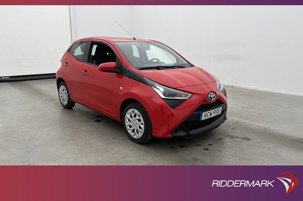 Toyota Aygo 1.0 72hk X-PLAY Kamera Farthållare 0.41L/Mil