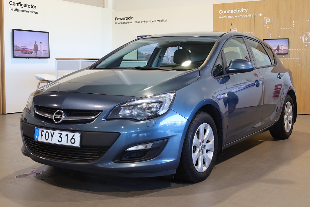 Opel Astra 1.4 Turbo ecoFLEX Enjoy Drag Blåtand Rattvärme 2015