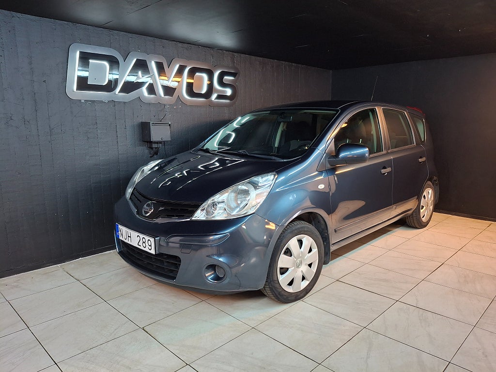 Nissan Note 1.4 Låga mil / V-Hjul 88hk