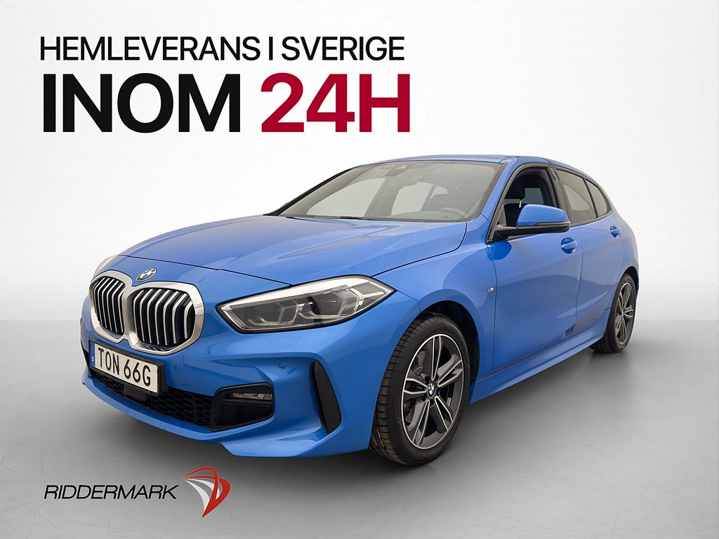 BMW 118I 136hk M Sport Cockpit Rattvärme Läder P-Sensorer