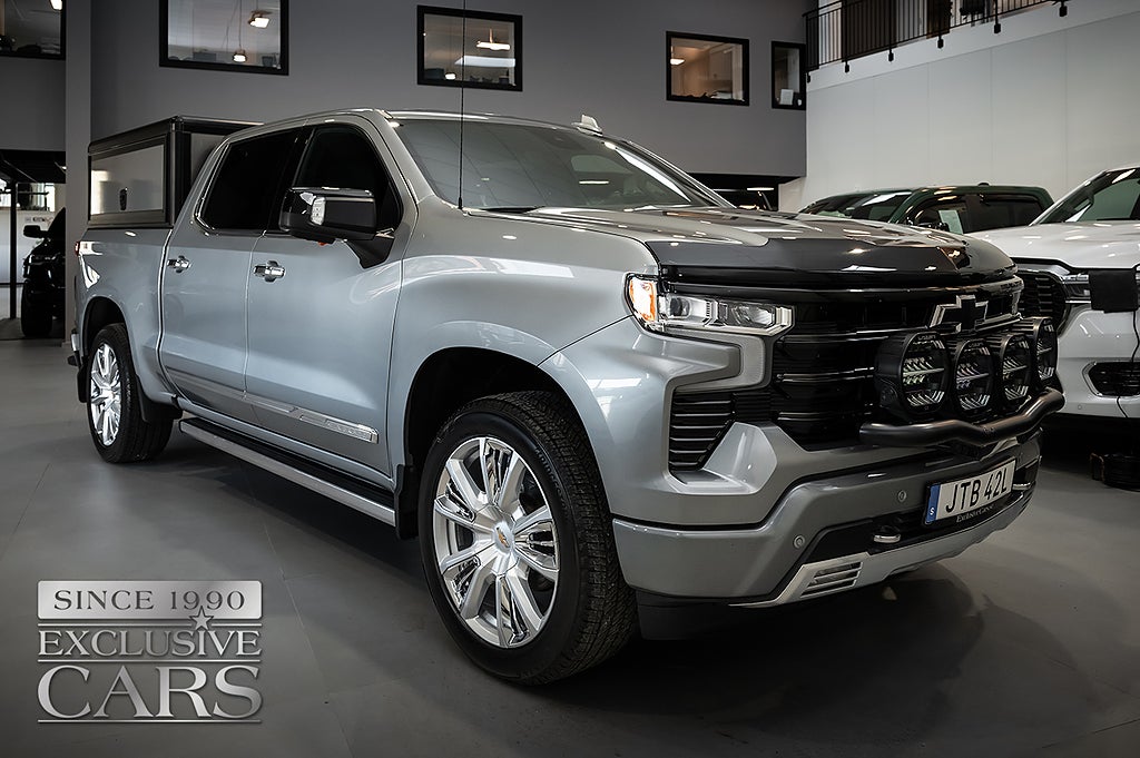 Chevrolet Silverado High Country 6.2L V8 Flexfeul Hofmann kåpa / Extraljus