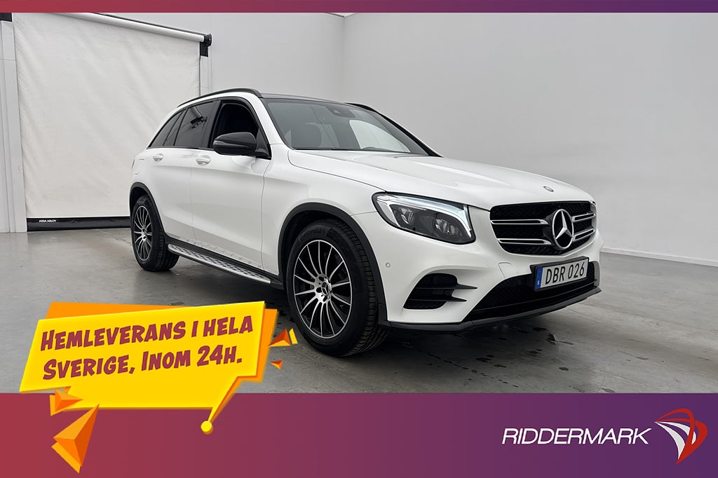 Mercedes-Benz GLC 220 d 4M 170hk AMG Panorama Kamera Drag