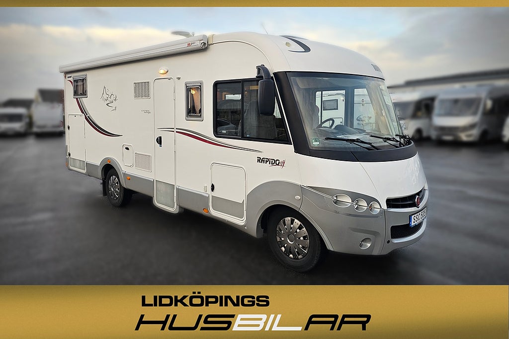 Rapido S8 886F Långbäddar  El Golvvärme / Solcell med 2st bodelsbatteri