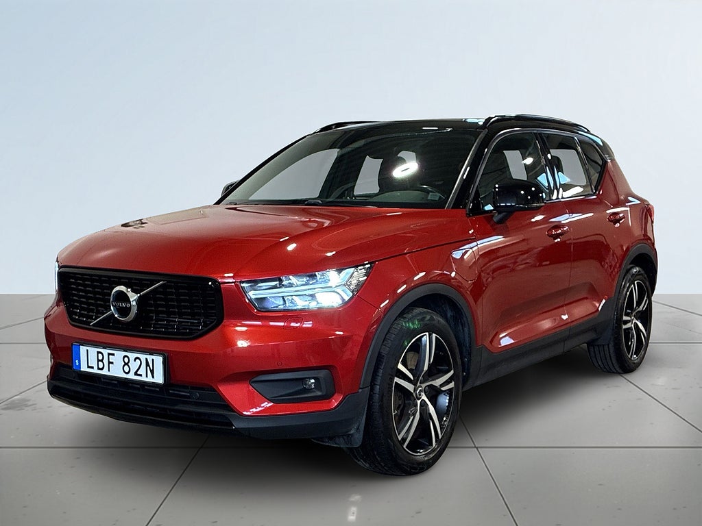 Volvo XC40 Recharge T5 DCT R-Design Drag Kamera Värmare Pano S&V
