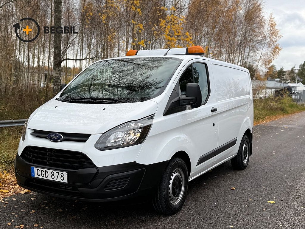 Ford Transit Custom 270 2,2 TDCI 100HK I Lågmilad I Leasbar I Dragkrok I Inre