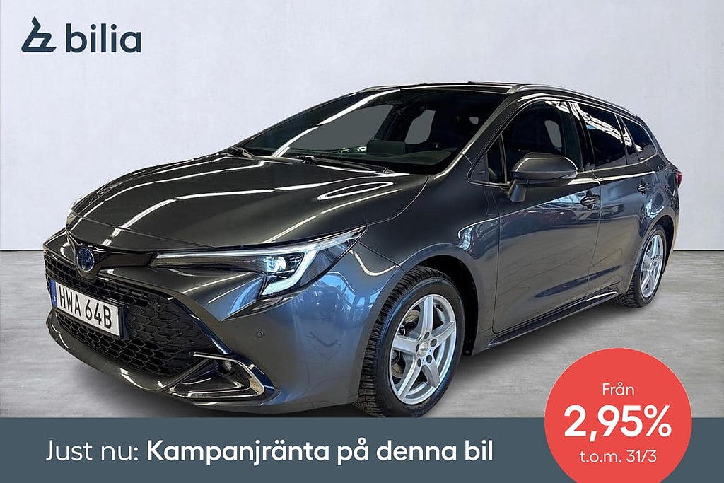Toyota Corolla Touring Sports Hybrid 1,8 STYLE PLUSPKT V-HJUL 2.95% Ränta