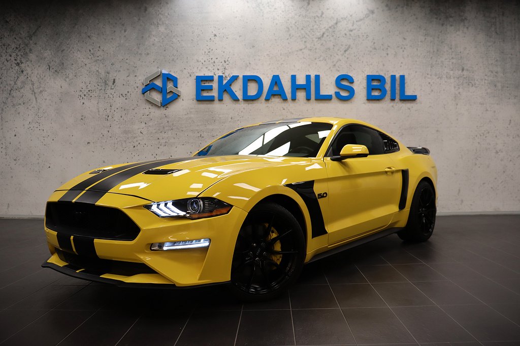Ford Mustang GT SelectShift*Sport-avgasrör*Helskinn*450hk