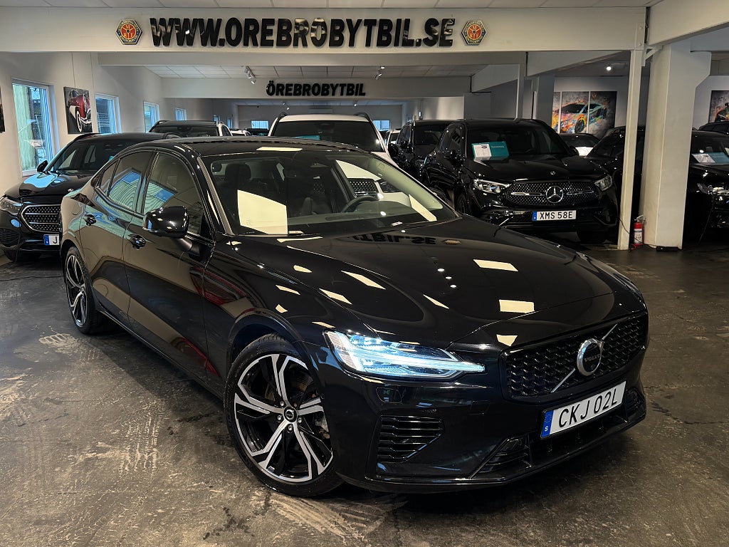 Volvo S60 Recharge T8 AWD Plus Dark H/K BLIS 360kam 18,8kWh