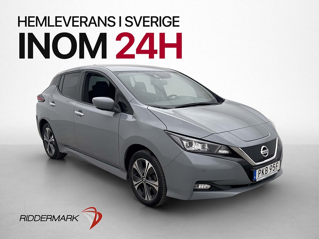 Nissan Leaf e+ 62 kWh N-Connecta 360° Navi Värmare Rattvärme